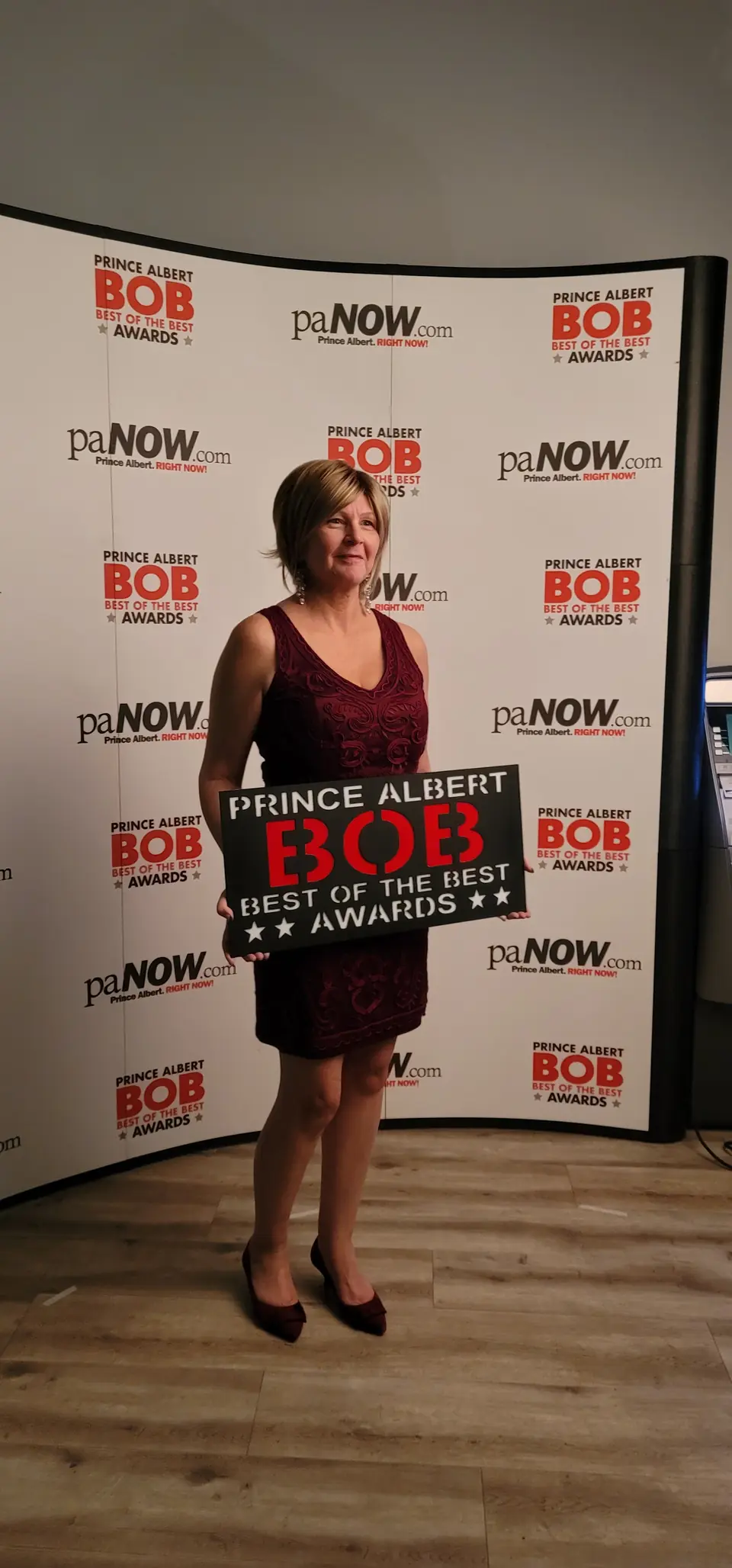 Rhonda Trusty at the 2024 BOB Awards