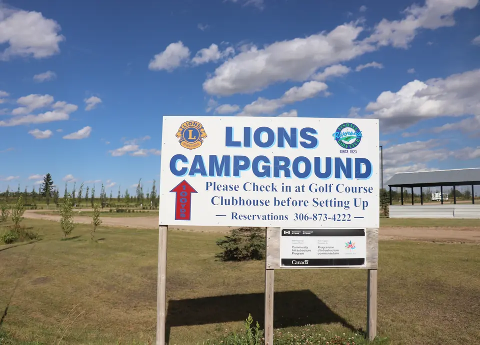 Lions Campground in Tisdale